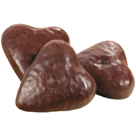 Gingerbread Cookies In Chocolate Glaze